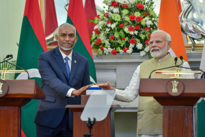 ރައީސްގެ ދައުވަތަށް އިންޑިއާގެ ބޮޑުވަޒީރު މޯދީ ހުކުރު ދުވަހު ރާއްޖެ ވަޑައިގަންނަވާކަން އިއުލާން ކުރައްވައިފި