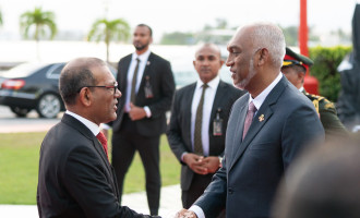 މިނިވަން ދުވަހުގެ ދިދަ ނެގުމުގެ ރަސްމިއްޔާތުގައި ރައީސް ނަޝީދު ބައިވެރިވަޑައިގެންފި