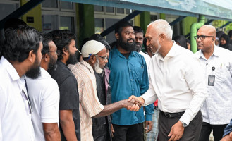 ލާމް ދަތުރުފުޅަށް ފަހު ރައީސް މާލެ ވަޑައިގެންފި