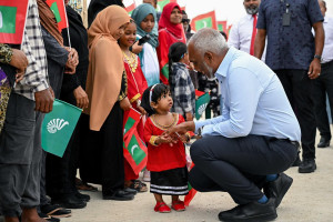 ނައިފަރުގެ ތަރައްޤީ ޙަޤީޤަތަކަށް ހަދައިދިނުމަކީ ލިބޭ އުފަލެއް، ހުރިހާ ވައުދެއް ފުއްދައިދޭނަން: ރައީސް