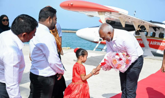 ރިސޯޓާ އެކު ކާށިދު އަށް ސީޕްލޭން ޝެޑިއުލް އޮޕަރޭޝަންތައް ފެށޭނެ: ރައީސް