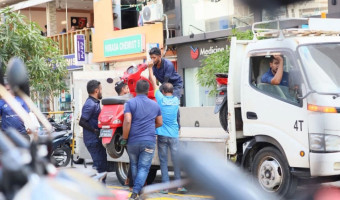 ހުޅުމާލޭގެ މަގުތައް ތަރުތީބުކުރުން؛ 47 ވެހިކަލް ޓޯ ކޮށްފި