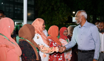 އަރަބިއްޔާ ބާ އިމާރާތް ތަޅައި، ތަރައްގީ ކުރާނެ މަސްވަރާއަށް ރައީސް އެދިވަޑައިގެންފި