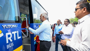 ދުވާފަރުގައި އާރުޓީއެލް ބަހުގެ ހިދުމަތް ރައީސް މުއިއްޒު ފައްޓަވައިދެއްވައިފި