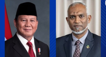 އިންޑޮނޭޝިއާގައި ހިނގި މަތިންދާބޯޓު ވެއްޓުމުގެ ހާދިސާއާ ގުޅިގެން ރައީސުލްޖުމްހޫރިއްޔާ، އެޤައުމުގެ ރައީސަށް ތަޢުޒިޔާ ފޮނުއްވައިފި