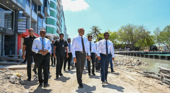 ބޭރުމަގު ހަދާތަން ރައީސް ޑރ. މުއިއްޒު ބައްލަވާލައްވައިފި